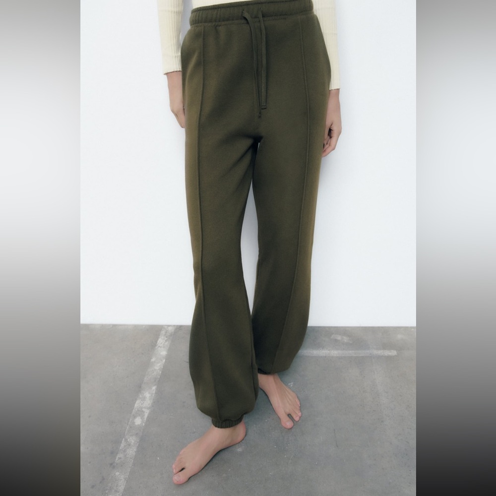 ZARA Plush Jogging Pants